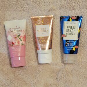3 Body Lotions (2.5 oz) from Bath & Body Works